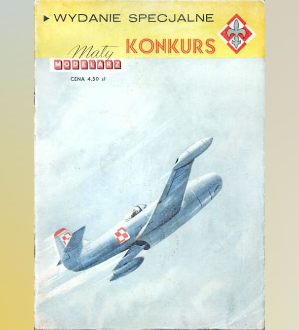 Журнал Maly Modelarz - Special 1960 - Самолеты на конкурс
