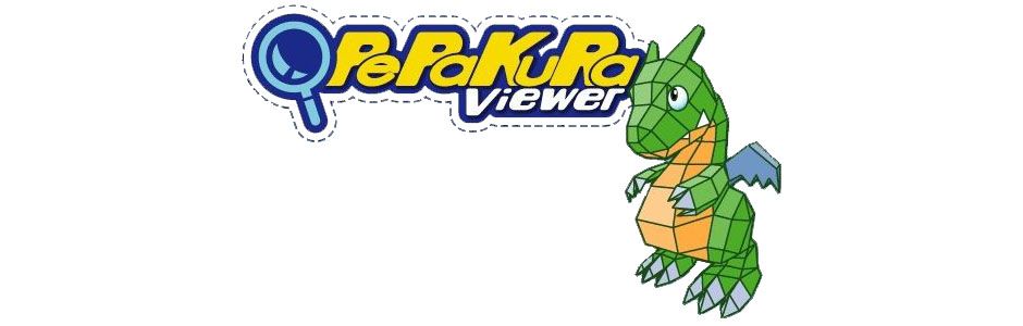 Pepakura Viewer: открываем бумажные модели